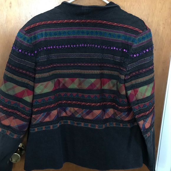 Colorful Patterned Jacket - Picture 3 of 3